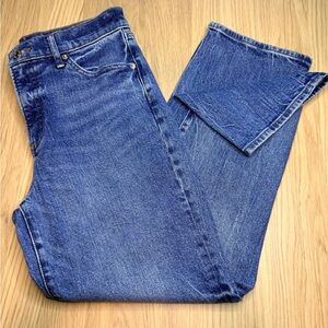 EXPRESS High Rise Straight Ankle Denim Jeans Women’s Size 6